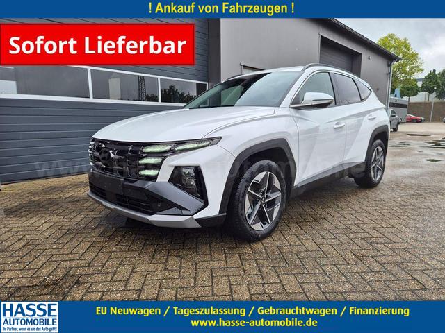 Hyundai TUCSON - Trend 1.6 T-GDI 150PS Automatik TZ 2026 Teil-Leder Sitzheizung v+h Lenkradheizung Klimaautomatik Navi Touchscreen DAB+ Apple CarPlay + Android Auto PDC R&uuml;ckf.-Kamera Matrix-LED-Scheinw.