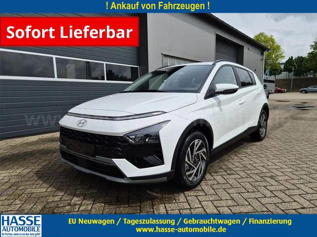 Hyundai BAYON - Trend 1.0 T-GDI 90PS Klimaautomatik R&uuml;ckf.Kamera Parksensoren Sitzheizung Lenkradheizung Bluetooth Touchscreen Tempomat Apple CarPlay + Android Auto 16"LM