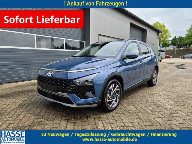 Hyundai BAYON - Trend 1.0 T-GDI 90PS Klimaautomatik R&uuml;ckf.Kamera Parksensoren Sitzheizung Lenkradheizung Bluetooth Touchscreen Tempomat Apple CarPlay + Android Auto 16"LM