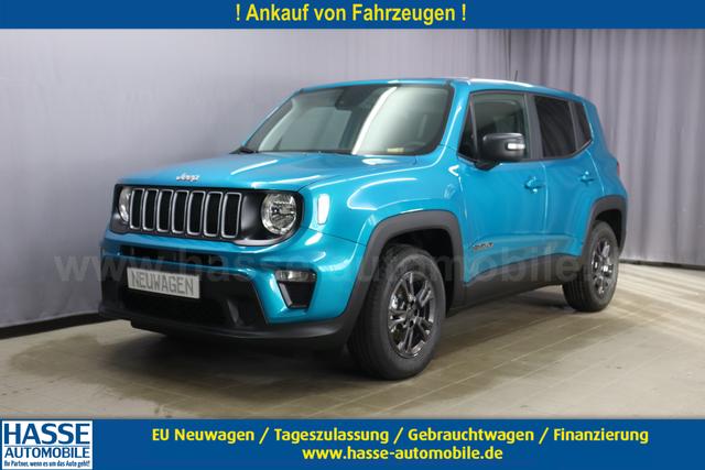 Jeep Renegade - Longitude 1.0 T3 GSE 120MT FWD, 2-Zonen Klimaautomatik, 8.4" Navigationssystem, AppleCarPlay&Android Auto, LaneSense, Regensensor, Tempomat, Notrufsystem, abgedunkelte Scheiben, 16"-Leichtmetallfelgen, uvm.