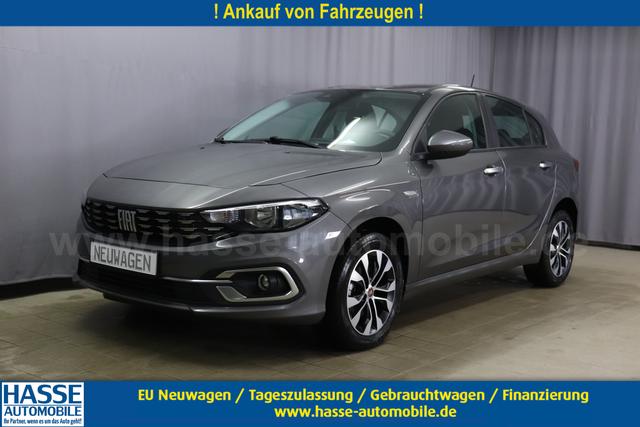 Fiat Tipo 5-Türer - CITY LIFE 1.5 GSE 96kW DCT Hybrid Navigationssystem, Klimaautomatik, Sitzheizung, HD-Touchscreen, AppleCarPlay & Android Auto, Verkehrszeichenerkennung, Nebelscheinwerfer, 16 Zoll Leichtmetallfelgen, uvm.