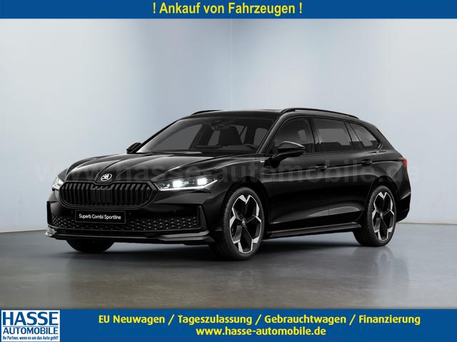 Skoda Superb Combi - Sportline 2.0 TSI 200PS/147kW DSG7 2027 | +19"ALU +Standheizung +360 +Bel&uuml;fte.vstz +Massage +Adapt.Temp. +DCC +KESSY +Matrix +Trained-Park-Assist