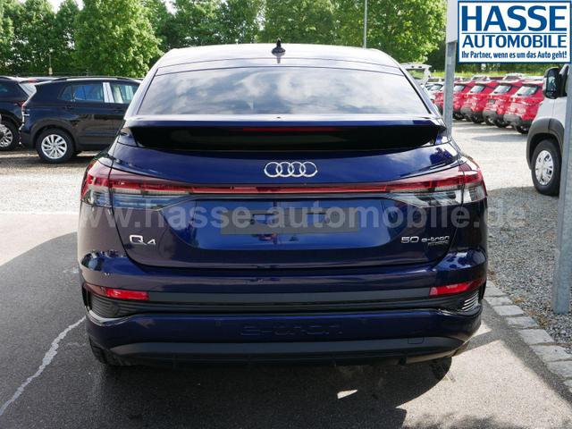 Audi Q4 Sportback e-tron 50 QUATTRO *GARANTIE*NAVI*PANO*MATRIX*SHZ*PDC*LANE ASSIST 