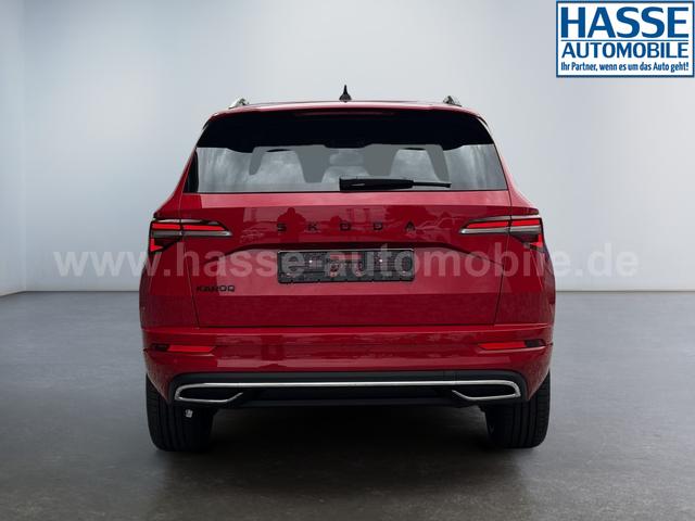 Neue Skoda Karoq Sportline top Austastung 