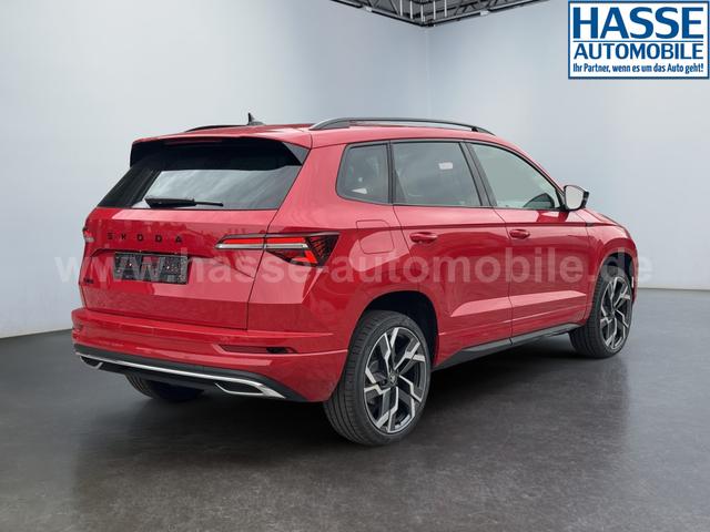 Skoda Karoq Sportline 1,5 TSI DSG 2ZKlimaautomatik Canton Anh&auml;ngerkupplung Totewinkel Assistent 2 x Einparkhilfe Kamera 19 Zoll Felgen adaptiver Tempomat 5J Garantie 