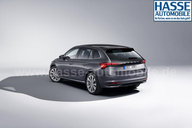 Skoda Scala Extra 1,0 TSI LED 2ZKlima PDC 5J Garantie Temp Kamera Sunset Alu Felgen SmartLink Sitzheizung Multi Lederlenkrad Bluetooth 