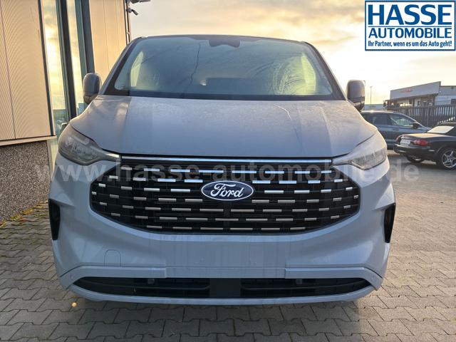 Ford Tourneo Custom Titanium X 2.0 TDCi 170PS AUTOMATIK AWD ALLRAD L1H1, 5J Garantie, 8 Plätze, 19" Alu, 13"-Navi, Elektr. Sitze + Kunstleder Sitzheizung, 3-Zonen-Klimautomatik, Alarm, 2 Schiebetüren, Adaptiver Tempomat, Toter-Winkel, Privacy-Glas, Parksensoren v/h, 360°-Kamera 