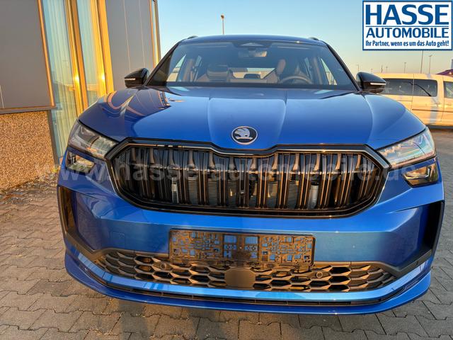 Skoda Kodiaq Sportline Angebot f. Menschen mit Behinderung 100%! 1.5 TSI iV PLUG-IN-HYBRID 204PS DSG, 19" Alu, NAVI 13", MATRIX-LED-Scheinwerfer, KESSY, Alarm, Parksensoren vorn/hinten, Rückfahrkamera, Tempomat, Elektr. Heckklappe + Fahrersitz, Sitzheizung, 3-Zonen 