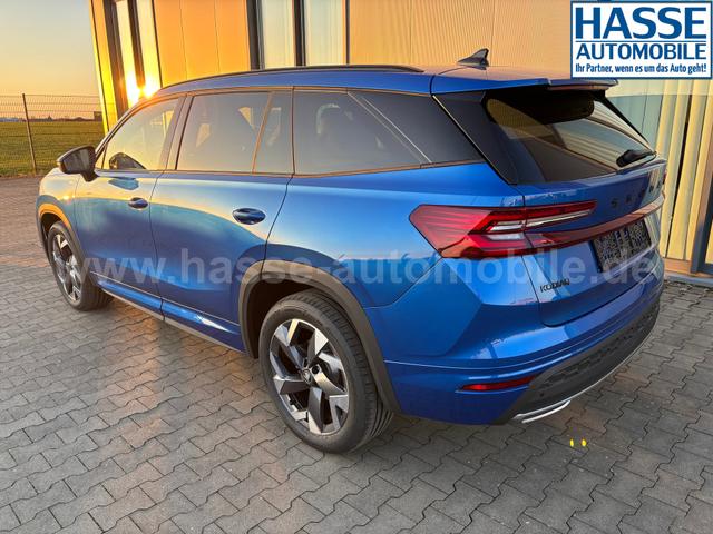Skoda Kodiaq Sportline Angebot f. Menschen mit Behinderung 100%! 1.5 TSI iV PLUG-IN-HYBRID 204PS DSG, 19" Alu, NAVI 13", MATRIX-LED-Scheinwerfer, KESSY, Alarm, Parksensoren vorn/hinten, Rückfahrkamera, Tempomat, Elektr. Heckklappe + Fahrersitz, Sitzheizung, 3-Zonen 