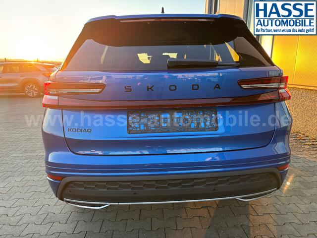 Skoda Kodiaq Sportline Angebot f. Menschen mit Behinderung 100%! 1.5 TSI iV PLUG-IN-HYBRID 204PS DSG, 19" Alu, NAVI 13", MATRIX-LED-Scheinwerfer, KESSY, Alarm, Parksensoren vorn/hinten, Rückfahrkamera, Tempomat, Elektr. Heckklappe + Fahrersitz, Sitzheizung, 3-Zonen 
