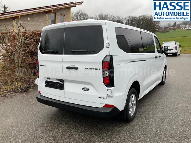 Ford Transit Custom 320 L2 AWD Trend Kombi 2.0 Allrad H1 Trend, 8-Sitzer, AHK, Navi, Heckflügeltür 