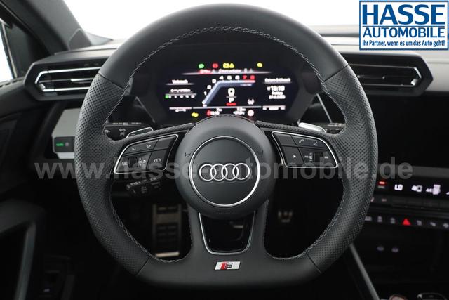 Audi S3 Sportback 2.0 TFSI quattro quattro, 19-Zoll, Matrix, Optik schwarz, Kamera, el. Klappe, 4-J Garantie 