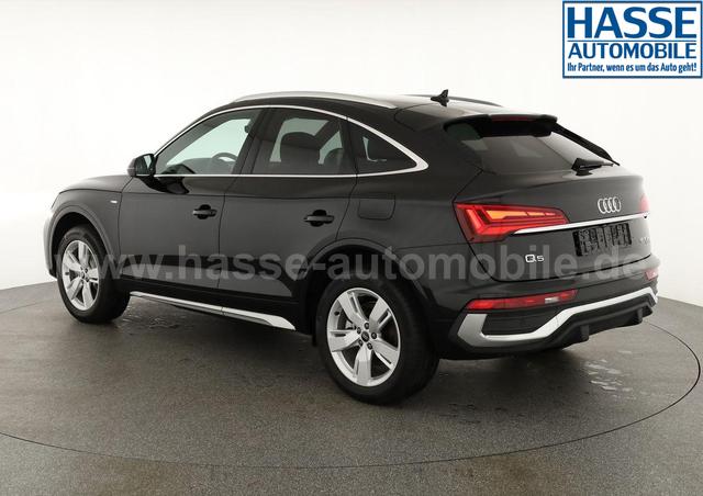 Audi Q5 Sportback 55 TFSI e quattro S line TFSIe S-LINE, AHK, 19-Zoll, Teilleder 