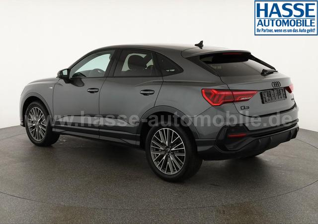 Audi Q3 Sportback 40 TDI quattro S line qu S-LINE, AHK, 19-Zoll, Optik schwarz, Navi, Kamera, el. Klappe, 4-J. Garantie 