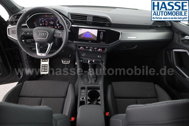 Audi Q3 Sportback 40 TDI quattro S line qu S-LINE, AHK, 19-Zoll, Optik schwarz, Navi, Kamera, el. Klappe, 4-J. Garantie 