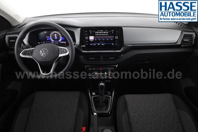 Volkswagen T-Cross 1.5 TSI 110 kW Life DSG Life, AHK, ACC, Ready2, Side, Kamera, 17-Zoll, Winterpaket, Climatronic 