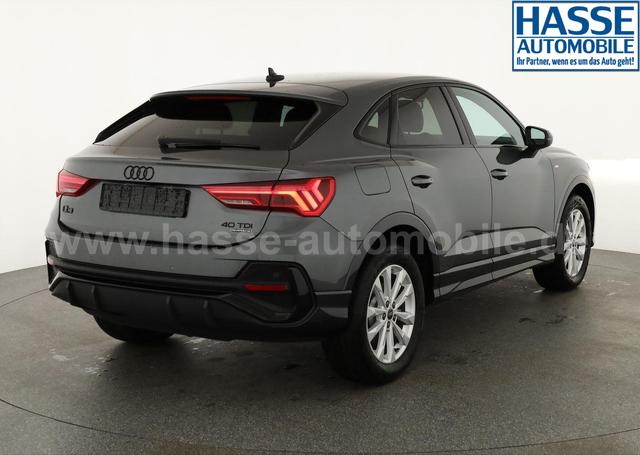 Audi Q3 Sportback 40 TDI quattro S line qu S-LINE, AHK, Optik schwarz, Navi, Kamera, el. Klappe, 4-J. Garantie 