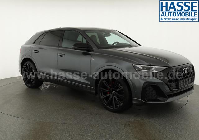 Audi Q8 50 TDI quattro qu S-LINE, Luft, Pano, B&O, 23-Zoll, AHK, Leder, AreaView, Optik schwarz 