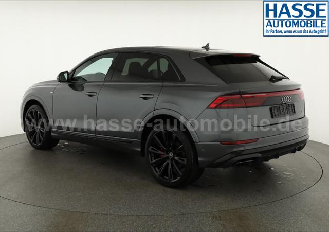 Audi Q8 50 TDI quattro qu S-LINE, Luft, Pano, B&O, 23-Zoll, AHK, Leder, AreaView, Optik schwarz 