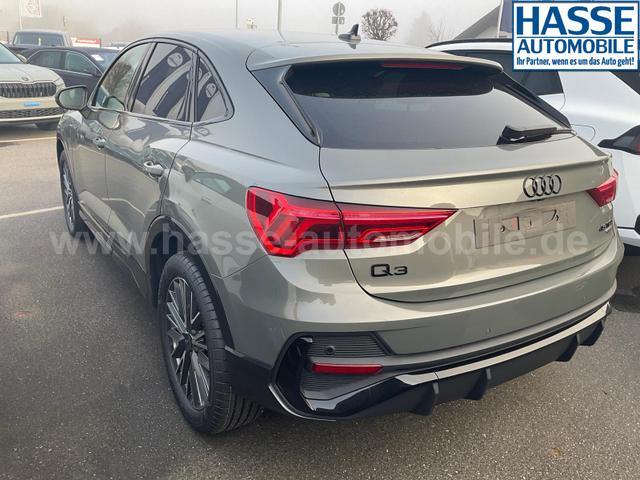 Audi Q3 Sportback 45 TFSI quattro S line qu S-LINE, AHK, 19-Zoll, Optik schwarz, Navi, Kamera, el. Klappe 