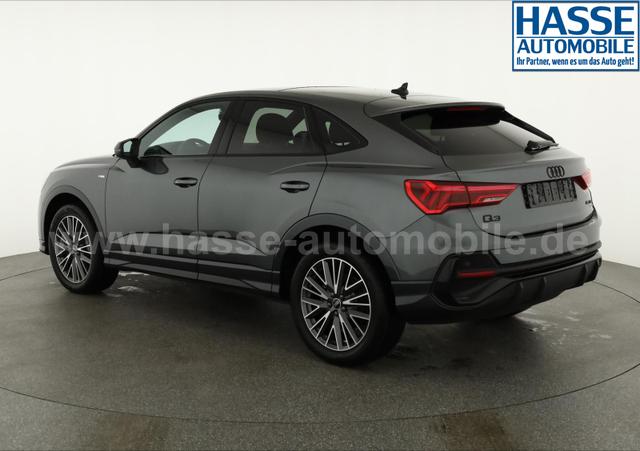 Audi Q3 Sportback 45 TFSI quattro S line qu S-LINE, Pano, AHK, 19-Zoll, Optik schwarz, Navi, Kamera, el. Klappe, 4 J.-Garantie 