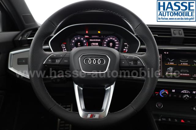 Audi Q3 Sportback 45 TFSI quattro S line qu S-LINE, Pano, AHK, 19-Zoll, Optik schwarz, Navi, Kamera, el. Klappe, 4 J.-Garantie 