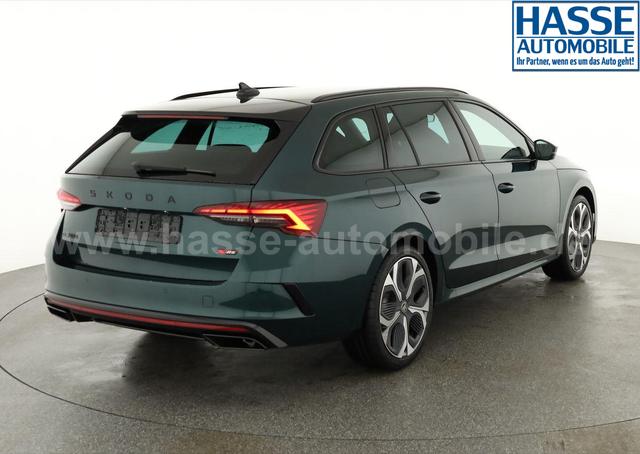 Skoda Octavia Combi RS 2.0 TSI DSG, Sonderlackierung, AHK, 19 Zoll, Canton, el. Klappe, Navi, Matrix, sofort 