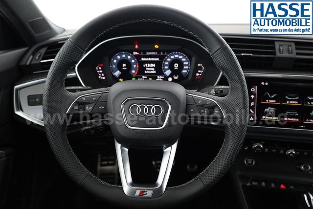 Audi Q3 Sportback 45 TFSI quattro S line qu S-LINE, AHK, 19-Zoll, Optik schwarz, Navi, Kamera, el. Klappe 