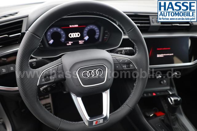 Audi Q3 Sportback 45 TFSI quattro S line qu S-LINE, AHK, 19-Zoll, Optik schwarz, Navi, Kamera, el. Klappe 