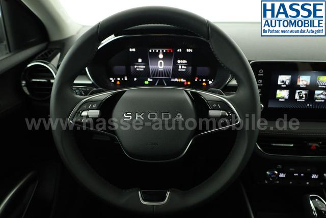 Skoda Fabia Selection 1.0 TSI DSG Selection, 15-Zoll schwarz, Winter, Ladeboden 