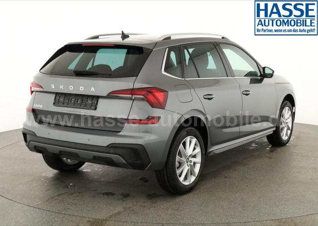 Skoda Kamiq Selection 1.0 TSI DSG 130 Jahre, AHK, LED, Side, ACC, Kamera, el. Klappe, Winter, 17-Zoll 