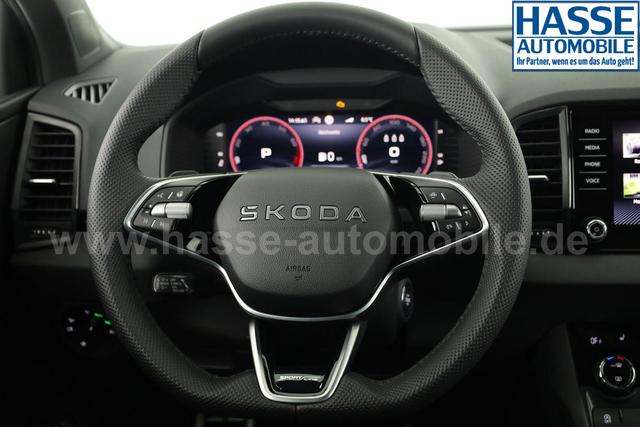 Skoda Karoq Sportline 1.5 TSI DSG Sportline, AHK, Navi, Matrix, Kamera, el. Klappe, 5-J. Garantie 