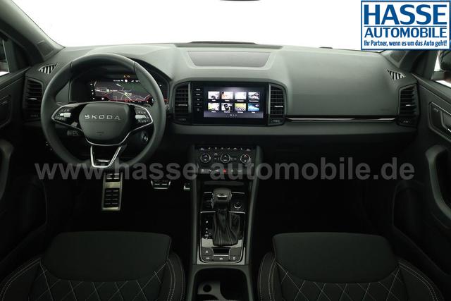 Skoda Karoq Sportline 1.5 TSI DSG Sportline, Pano, AHK, Navi, CANTON, Matrix, AreaView, Side, FS-beheizbar, 19-Zoll 