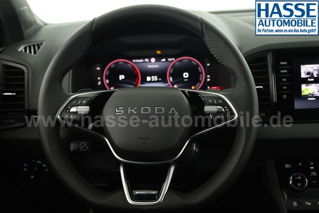 Skoda Karoq Sportline 4x4 2.0 TDI DSG Sportline, AHK, Navi, Matrix, AreaView, Side, Kamera, el. Klappe, FS-beheizbar, Winter 