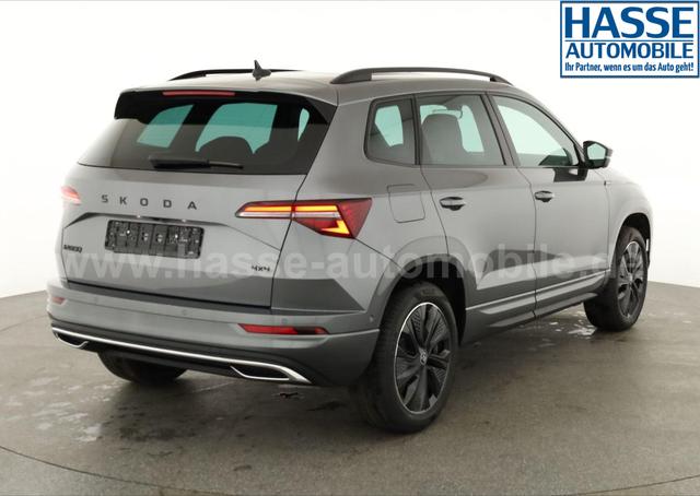 Skoda Karoq Sportline 4x4 2.0 TDI DSG Sportline, Pano, AHK, Navi, Matrix, AreaView, Side, Kamera, el. Klappe, FS-beheizbar, Winter 