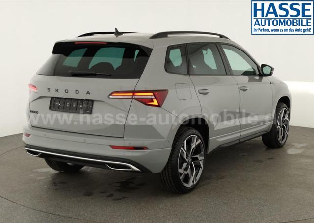 Skoda Karoq Sportline 1.5 TSI DSG Sportline, Pano, AHK, Navi, CANTON, Matrix, AreaView, Side, FS-beheizbar, 19-Zoll 