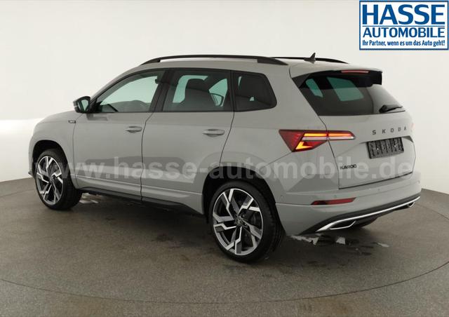 Skoda Karoq Sportline 1.5 TSI DSG Sportline, Pano, AHK, Navi, CANTON, Matrix, AreaView, Side, FS-beheizbar, 19-Zoll 
