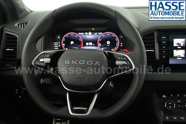 Skoda Karoq Sportline 1.5 TSI DSG Sportline, Pano, AHK, Navi, CANTON, Matrix, AreaView, Side, FS-beheizbar, 19-Zoll 