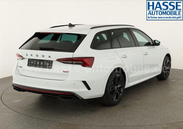 Skoda Octavia Combi 2.0 TSI 195 kW RS DSG, Pano, Standheizung, AHK, Navi, Matrix, Canton, Side, Winter, 5 J.-Garantie 
