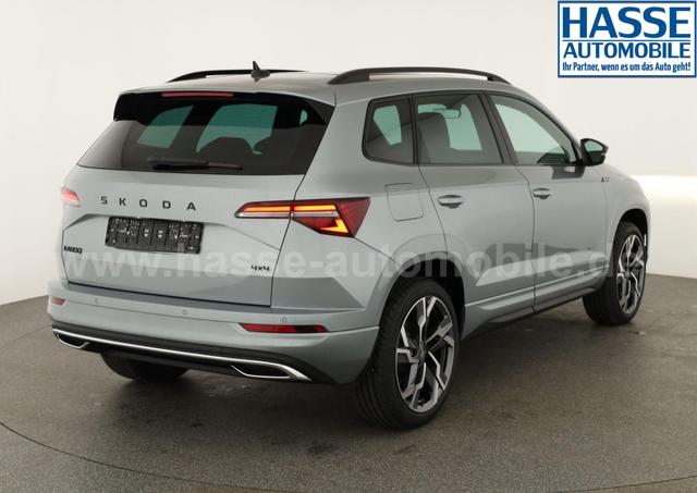 Skoda Karoq Sportline 4x4 2.0 TSI DSG Sportline, Pano, AHK, Navi, Matrix, Side, Winter, 5 J.-Garantie 