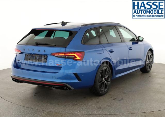 Skoda Octavia Combi 2.0 TSI 195 kW RS DSG, Pano, Standheizung, AHK, Navi, Matrix, Canton, Side, Winter, 5 J.-Garantie 