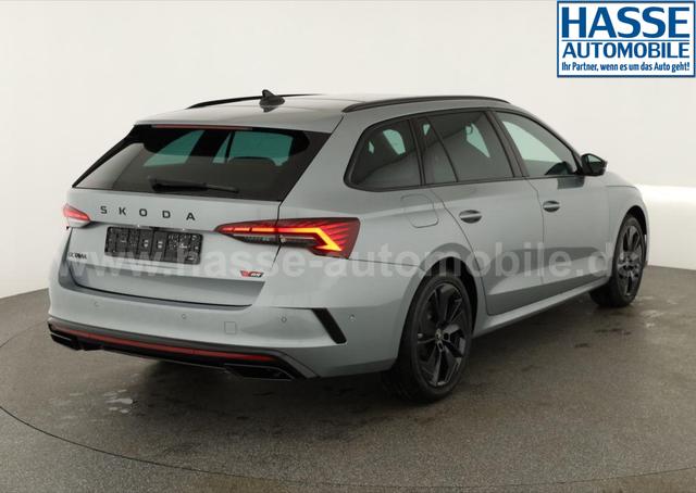 Skoda Octavia Combi 2.0 TSI 195 kW RS DSG, Pano, Standheizung, AHK, Navi, Matrix, Canton, Side, Winter, 5 J.-Garantie 