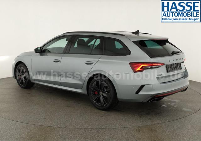 Skoda Octavia Combi 2.0 TSI 195 kW RS DSG, Pano, Standheizung, AHK, Navi, Matrix, Canton, Side, Winter, 5 J.-Garantie 