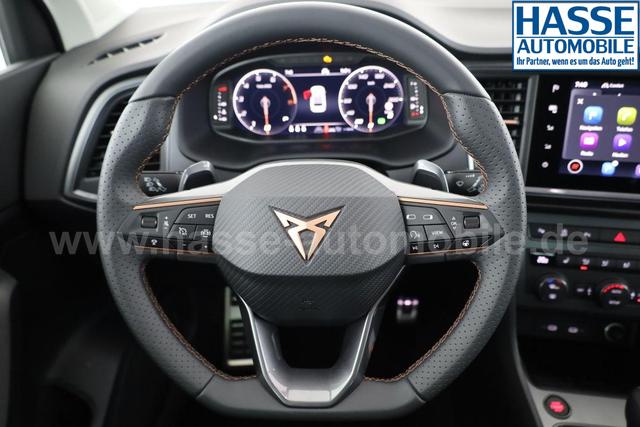 Cupra Ateca Basis 4Drive 2.0 TSI DSG 4Drive, AHK, Navi, Kamera, Side, Winter, el. Klappe, 19-Zoll, 5 J.-Garantie 