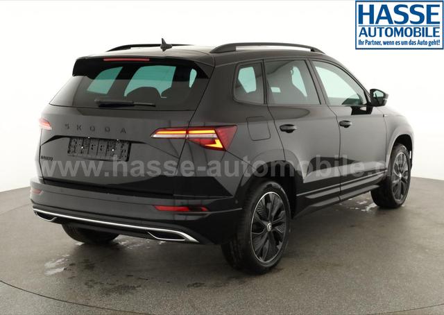 Skoda Karoq Sportline 1.5 TSI DSG Sportline, Pano, AHK, Navi, CANTON, Matrix, AreaView, Side, FS-beheizbar 