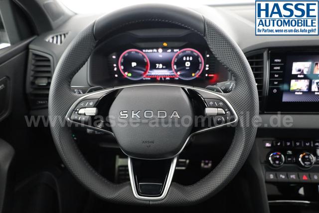 Skoda Karoq Sportline 1.5 TSI DSG Sportline, Pano, AHK, Navi, CANTON, Matrix, AreaView, Side, FS-beheizbar 