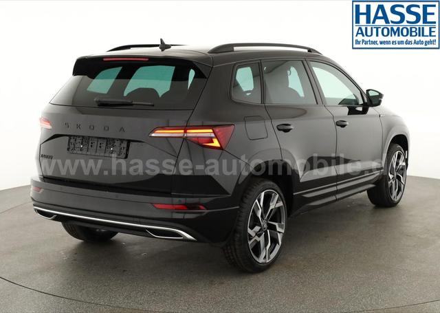 Skoda Karoq Sportline 1.5 TSI DSG Sportline, AHK, Navi, Matrix, Side, el. Klappe, Winter, 5 J.-Garantie 