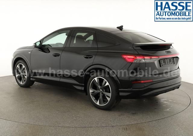 Audi Q4 Sportback e-tron 45 quattro basis S-LINE quattro, AHK, Navi, Matrix, Komfort, Side, Kamera, el. Klappe, Winter, 20-Zoll 