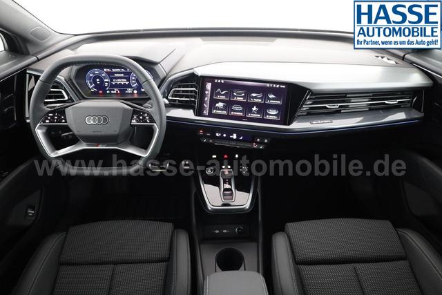 Audi Q4 Sportback e-tron 45 quattro basis S-LINE quattro, AHK, Navi, Matrix, Komfort, Side, Kamera, el. Klappe, Winter, 20-Zoll 