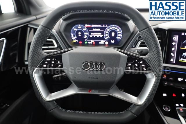 Audi Q4 Sportback e-tron 45 quattro basis S-LINE quattro, AHK, Navi, Matrix, Komfort, Side, Kamera, el. Klappe, Winter, 20-Zoll 